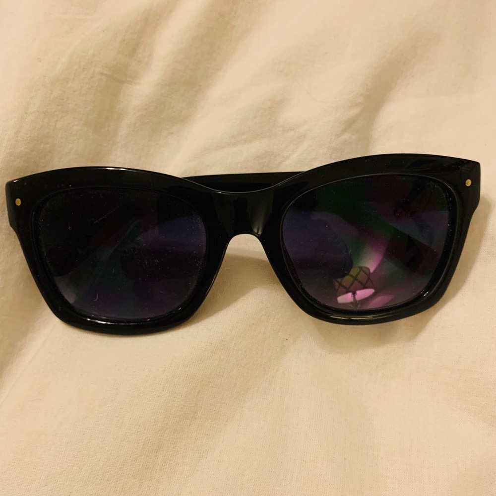 black kate spade sunglasses